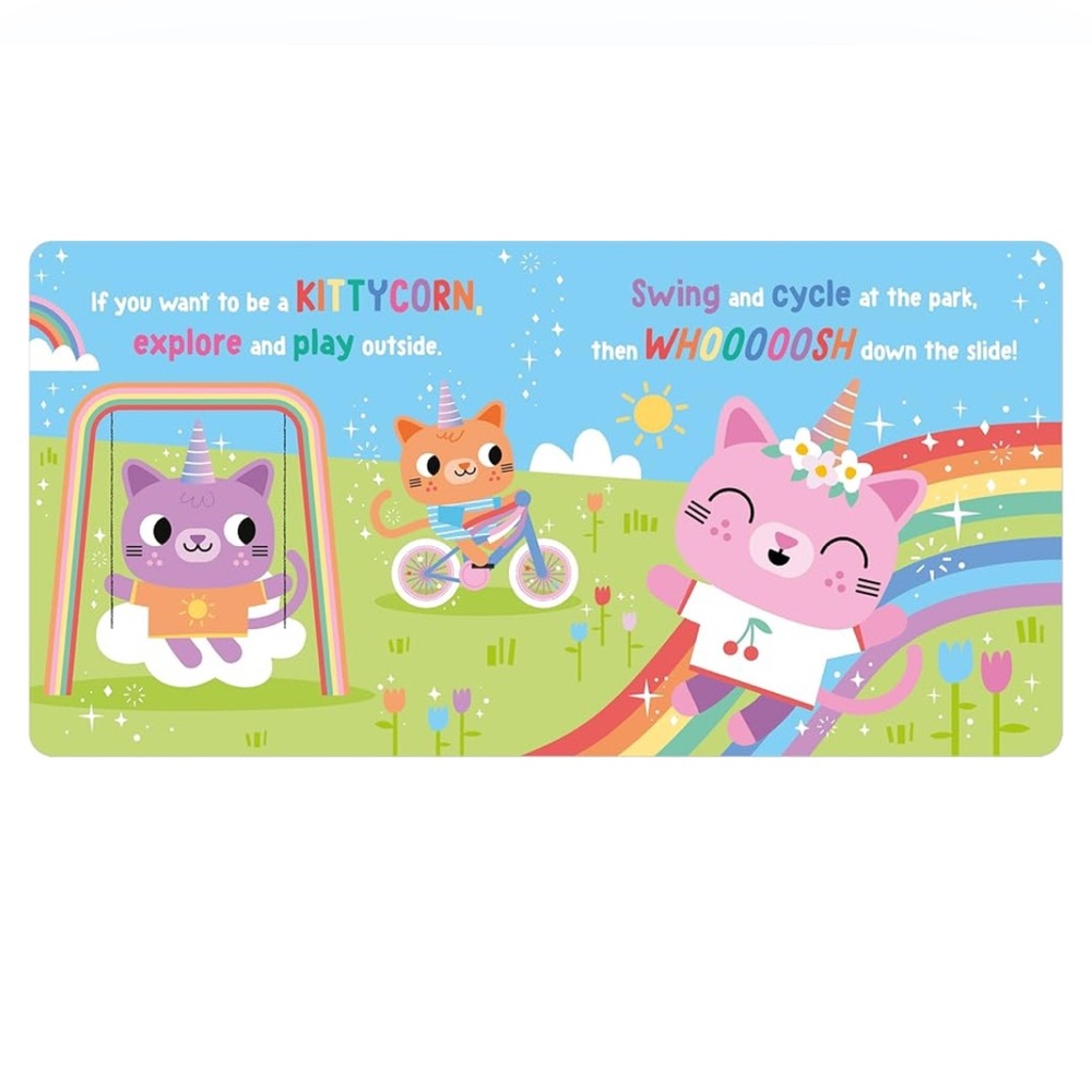 If You Want To Be A Kittycorn Plush Board Book - Picture 2 of 4